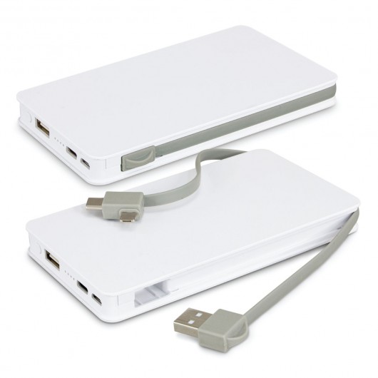 Mimas Wireless Charging Power Banks white